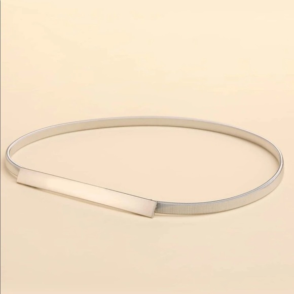 Accessories - Silver Metal Belt